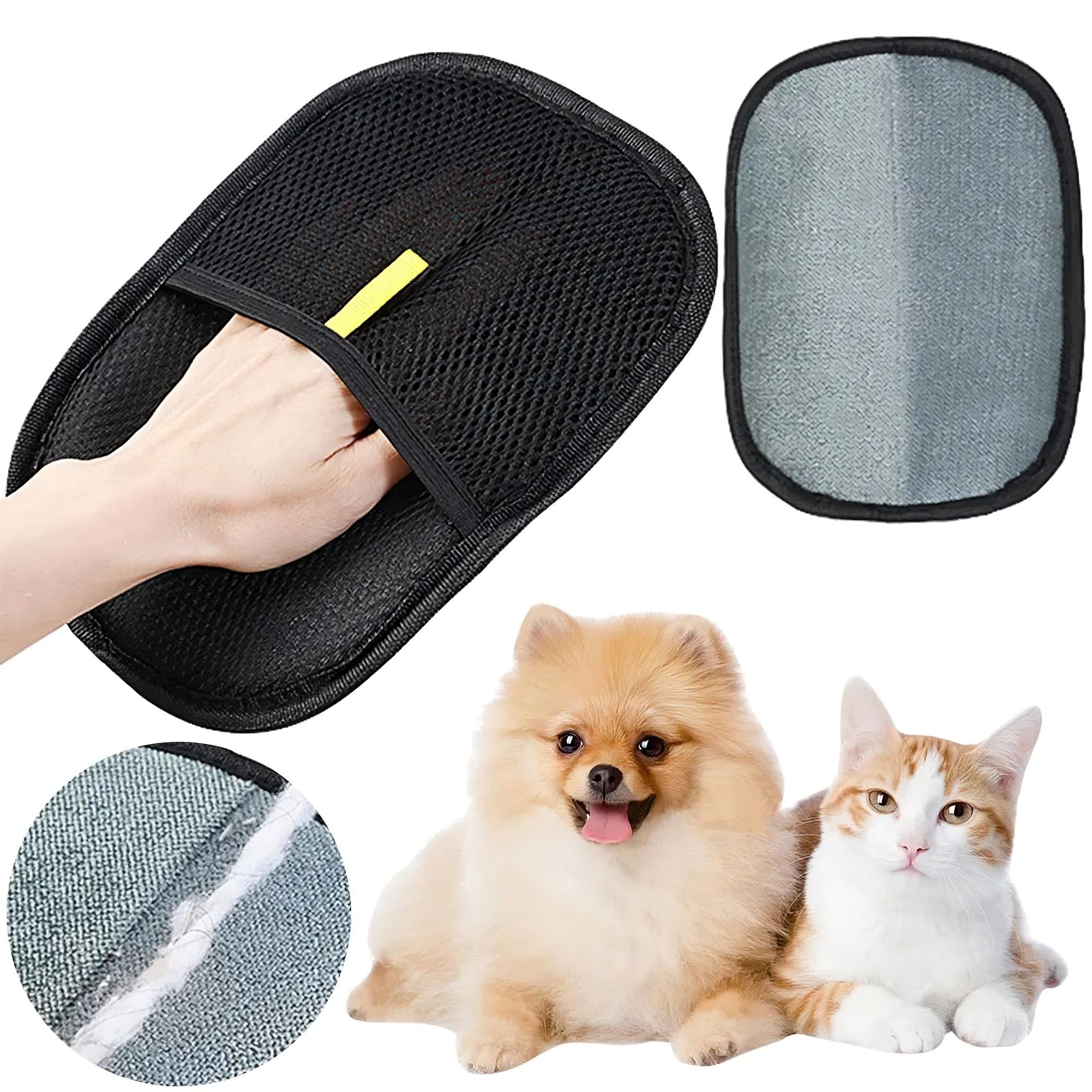 Magic Pet Hair Removal Glove for Dogs & Cats