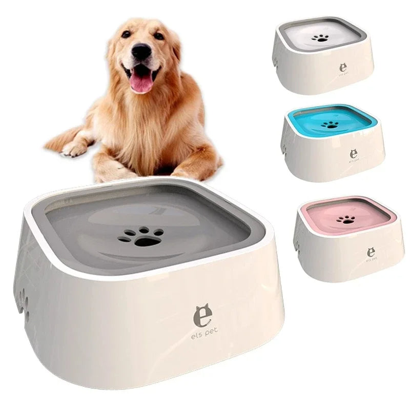 Anti-Spill Pet Water Bowl for Dogs & Cats