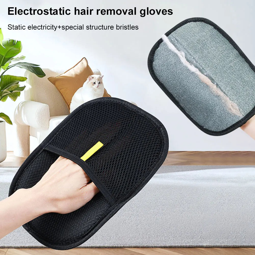 Magic Pet Hair Removal Glove for Dogs & Cats