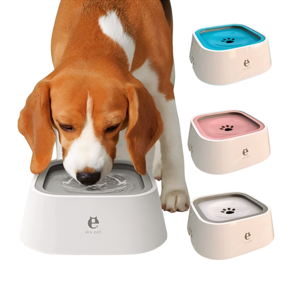Anti-Spill Pet Water Bowl for Dogs & Cats