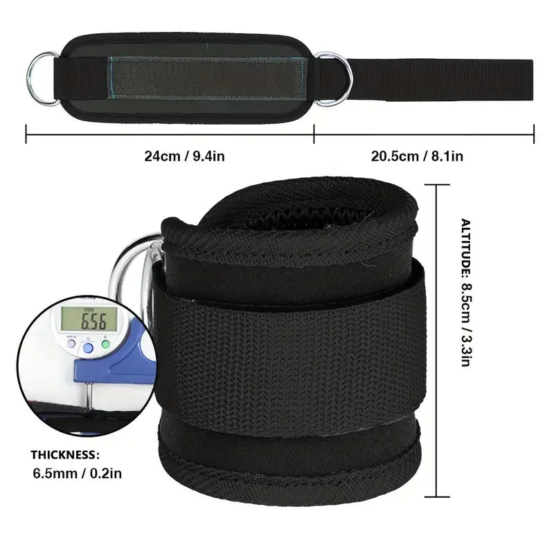 Ankle Resistance Bands – 6 Levels for Legs, Glutes & Toning
