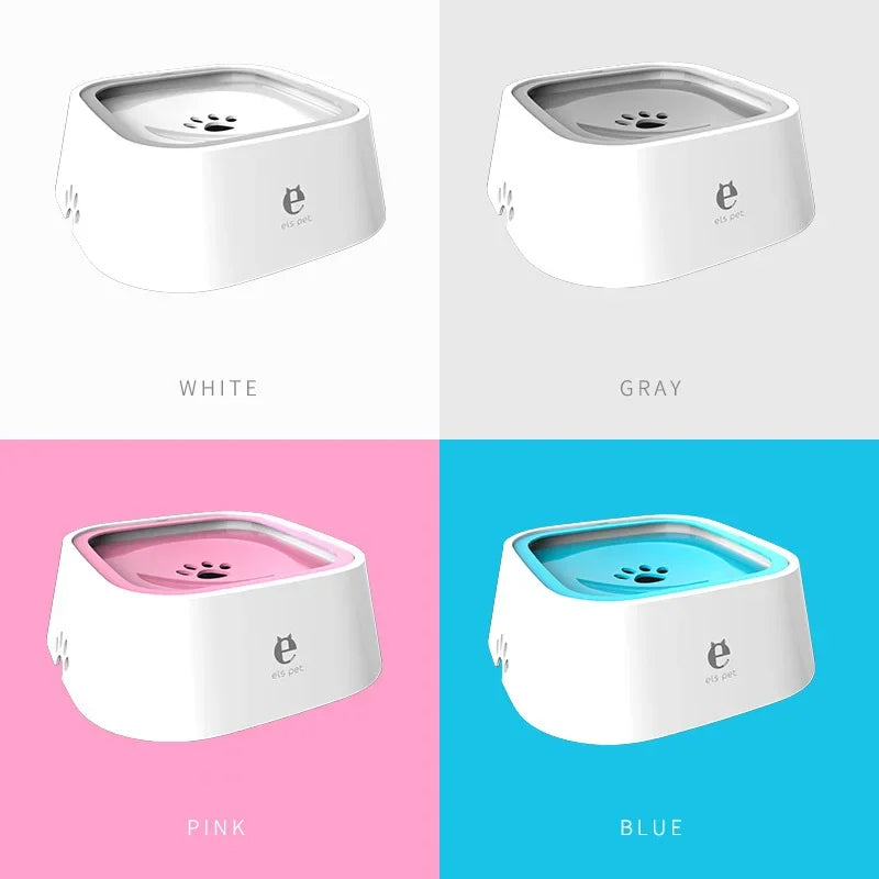 Anti-Spill Pet Water Bowl for Dogs & Cats