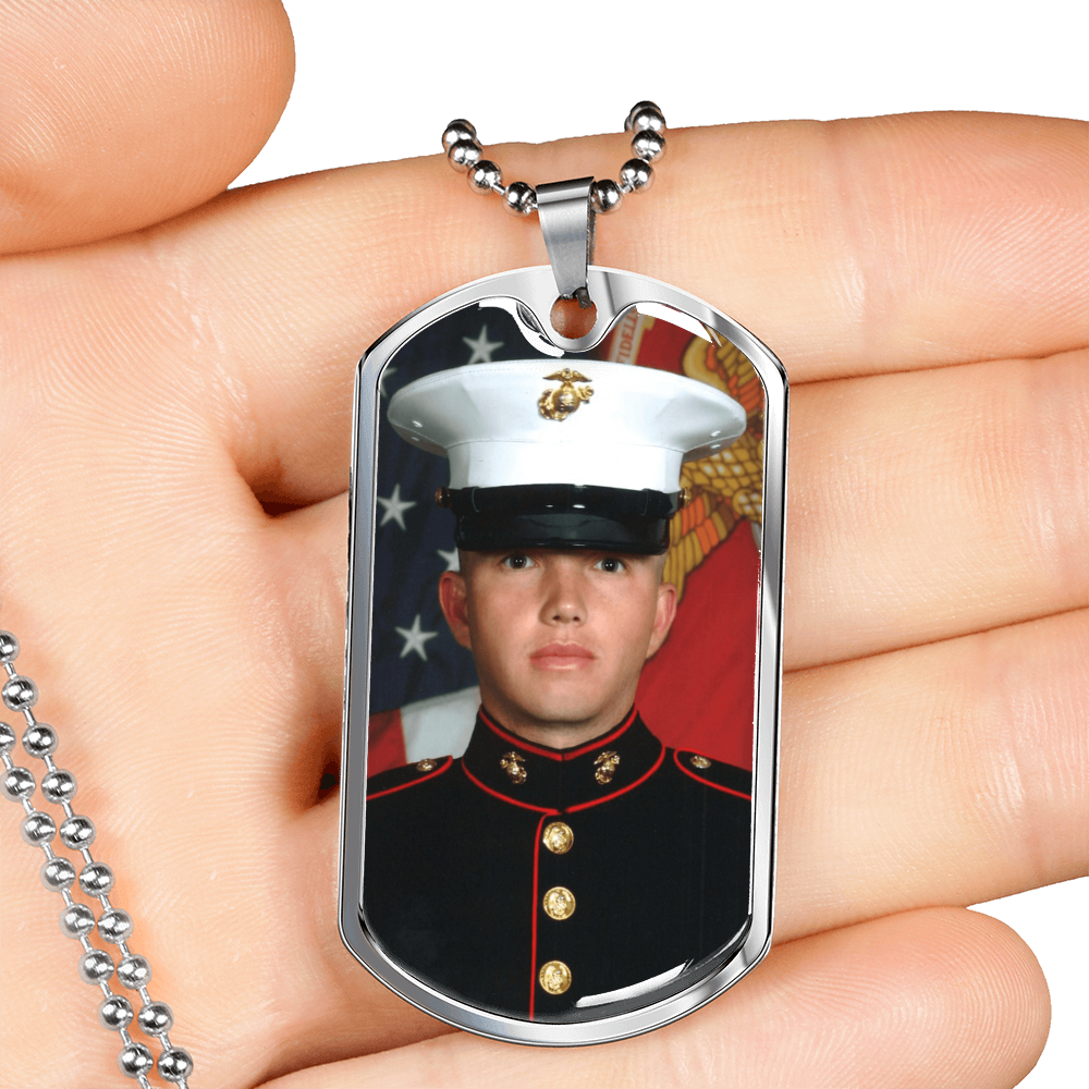 Custom Dog Tag Necklace — Personalized & Engravable