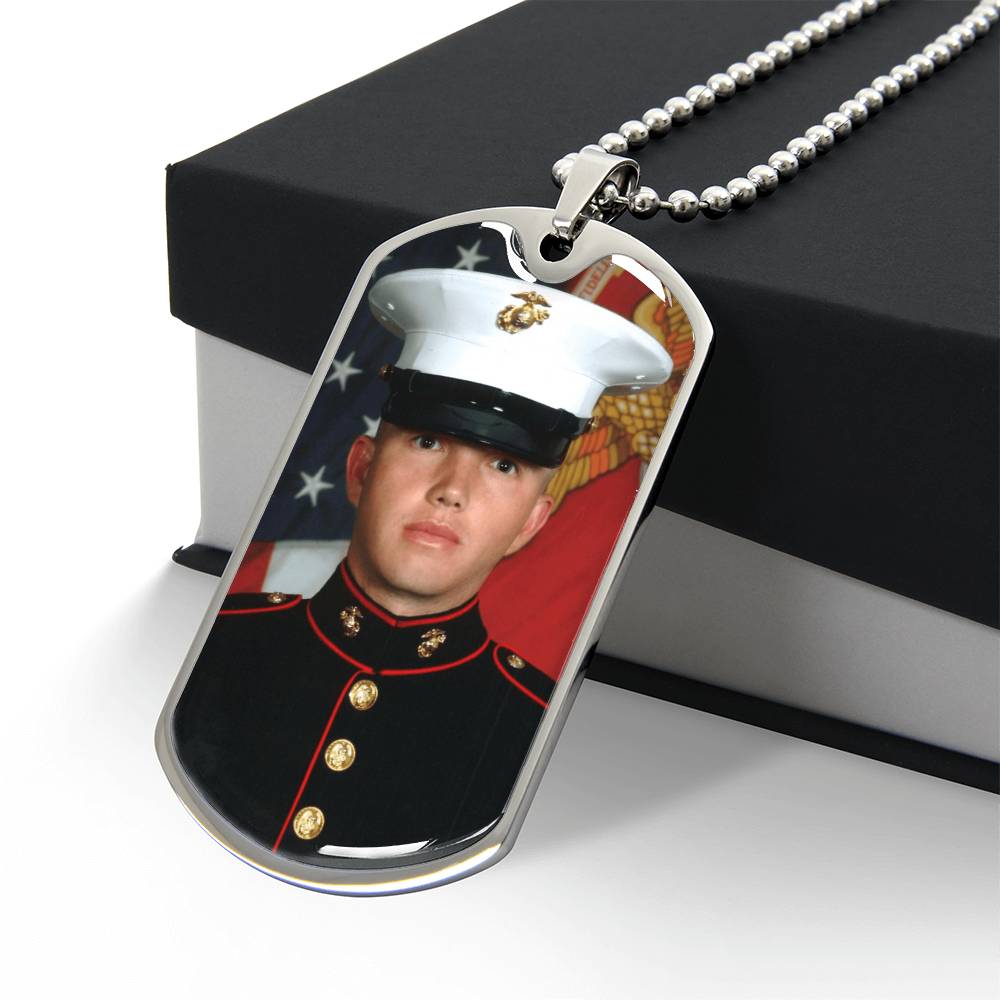 Custom Dog Tag Necklace — Personalized & Engravable