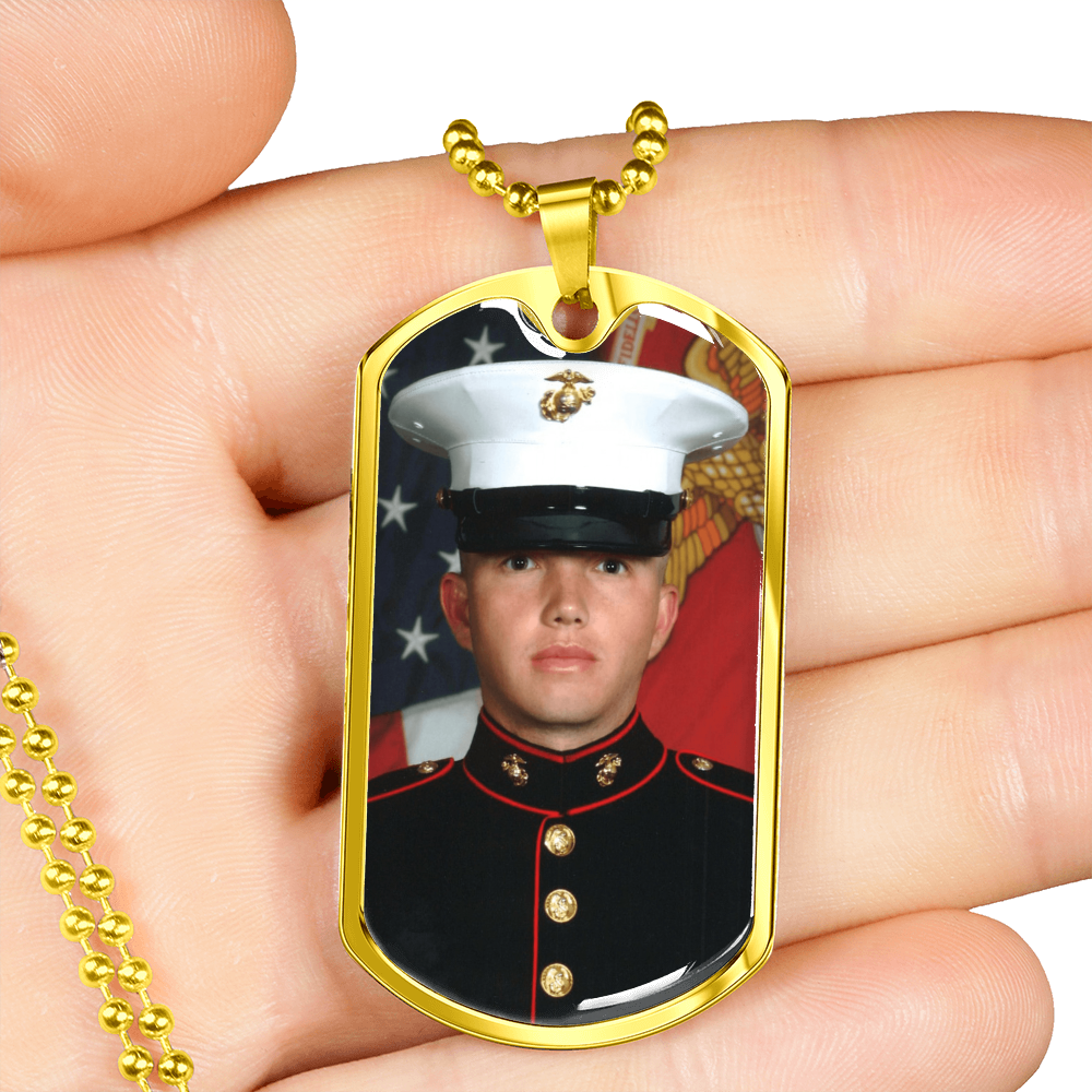 Custom Dog Tag Necklace — Personalized & Engravable