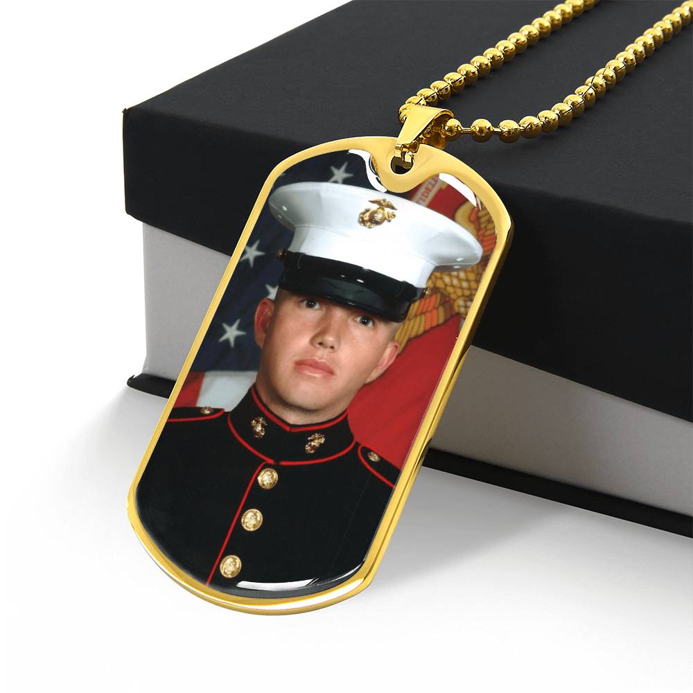Custom Dog Tag Necklace — Personalized & Engravable