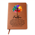 To My Father - A Lifetime of Stories | Premium Leather Journal