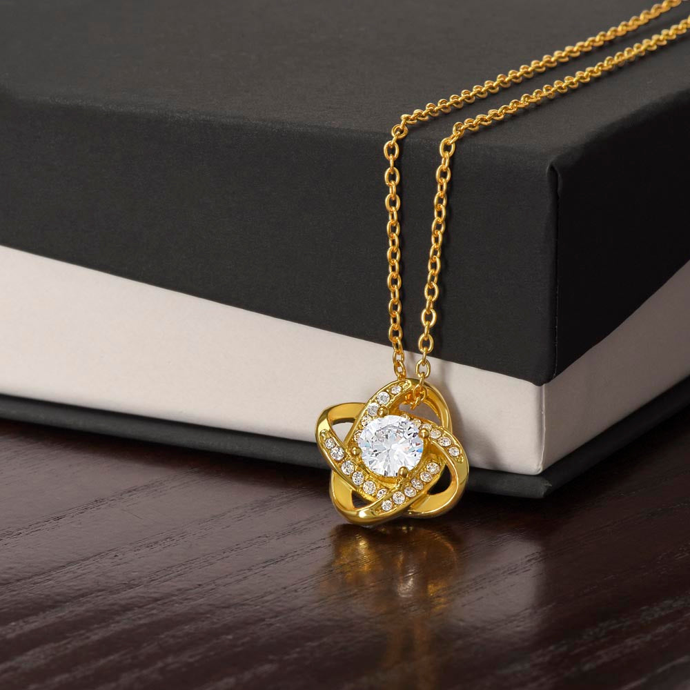 Love Knot Necklace - No Message Card