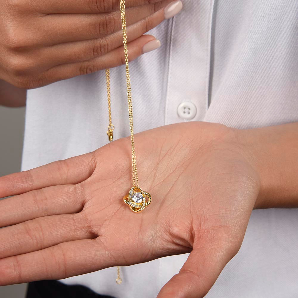 Love Knot Necklace - No Message Card