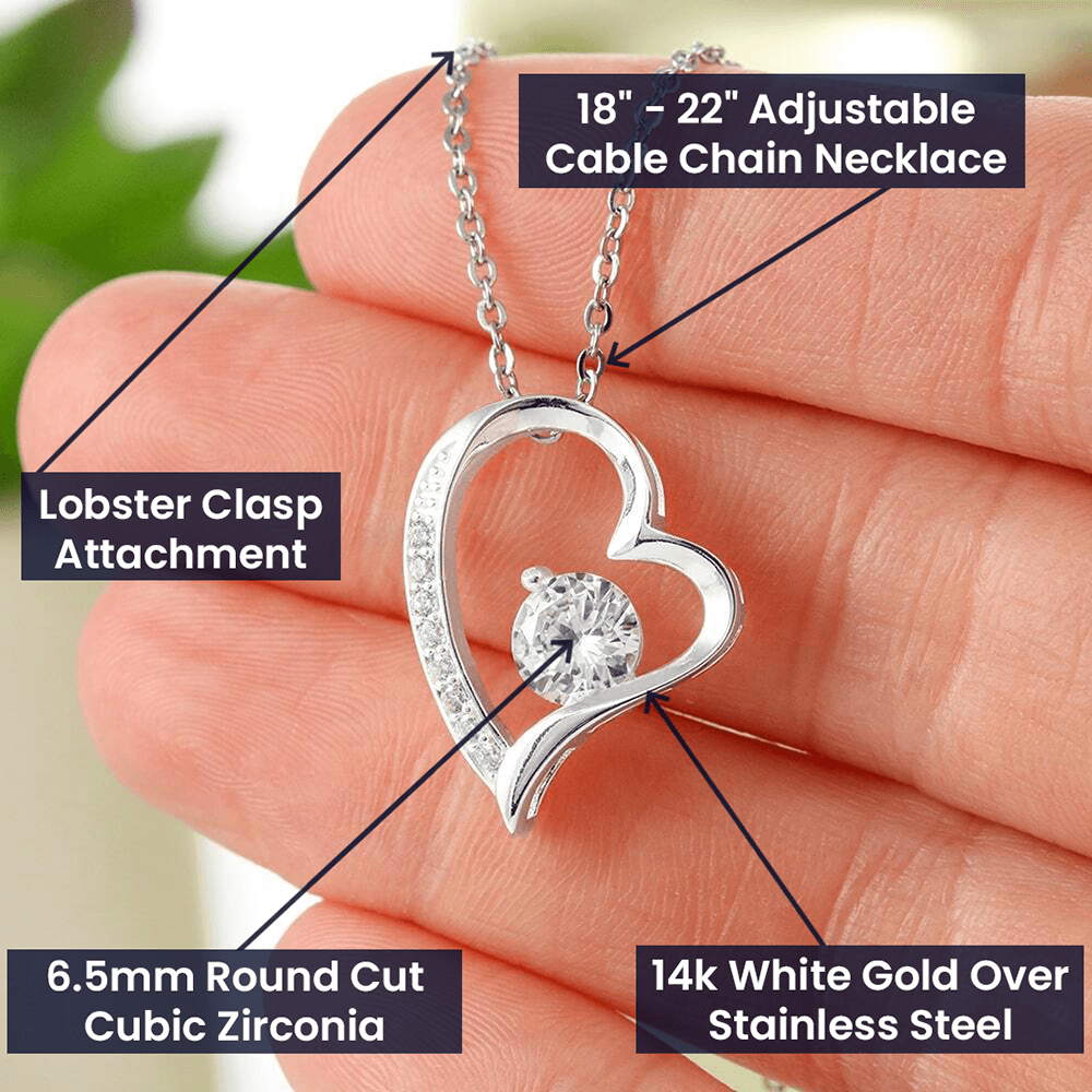 Forever Love Necklace (No Message Card)