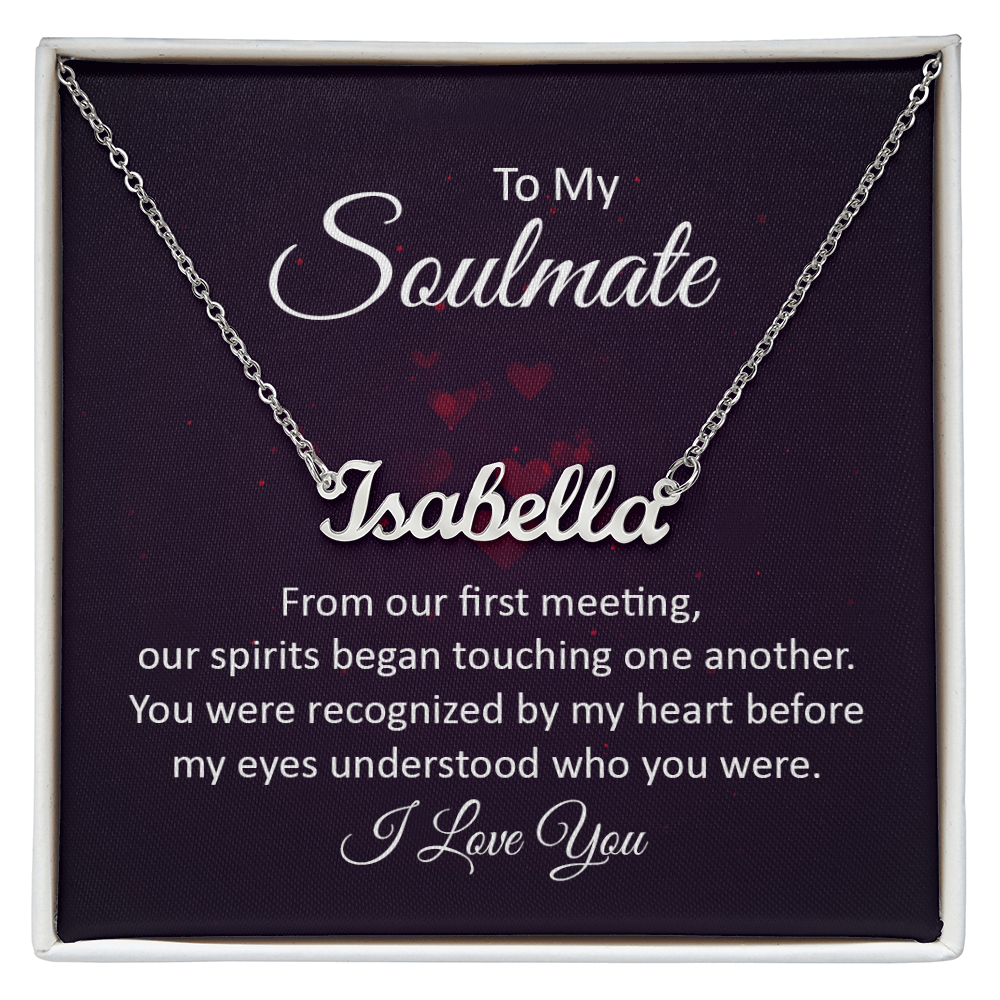Personalized Name Necklace - Custom Cursive Jewelry Gift for Her