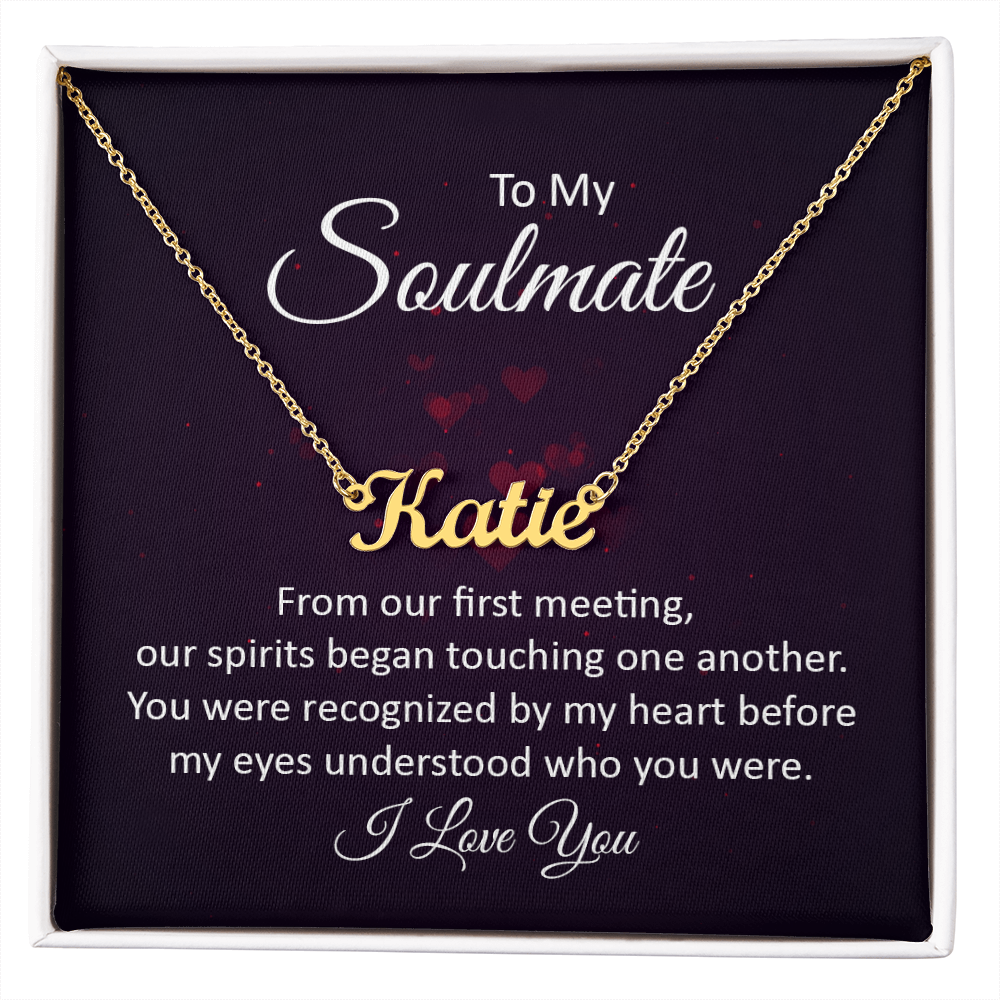 Personalized Name Necklace - Custom Cursive Jewelry Gift for Her