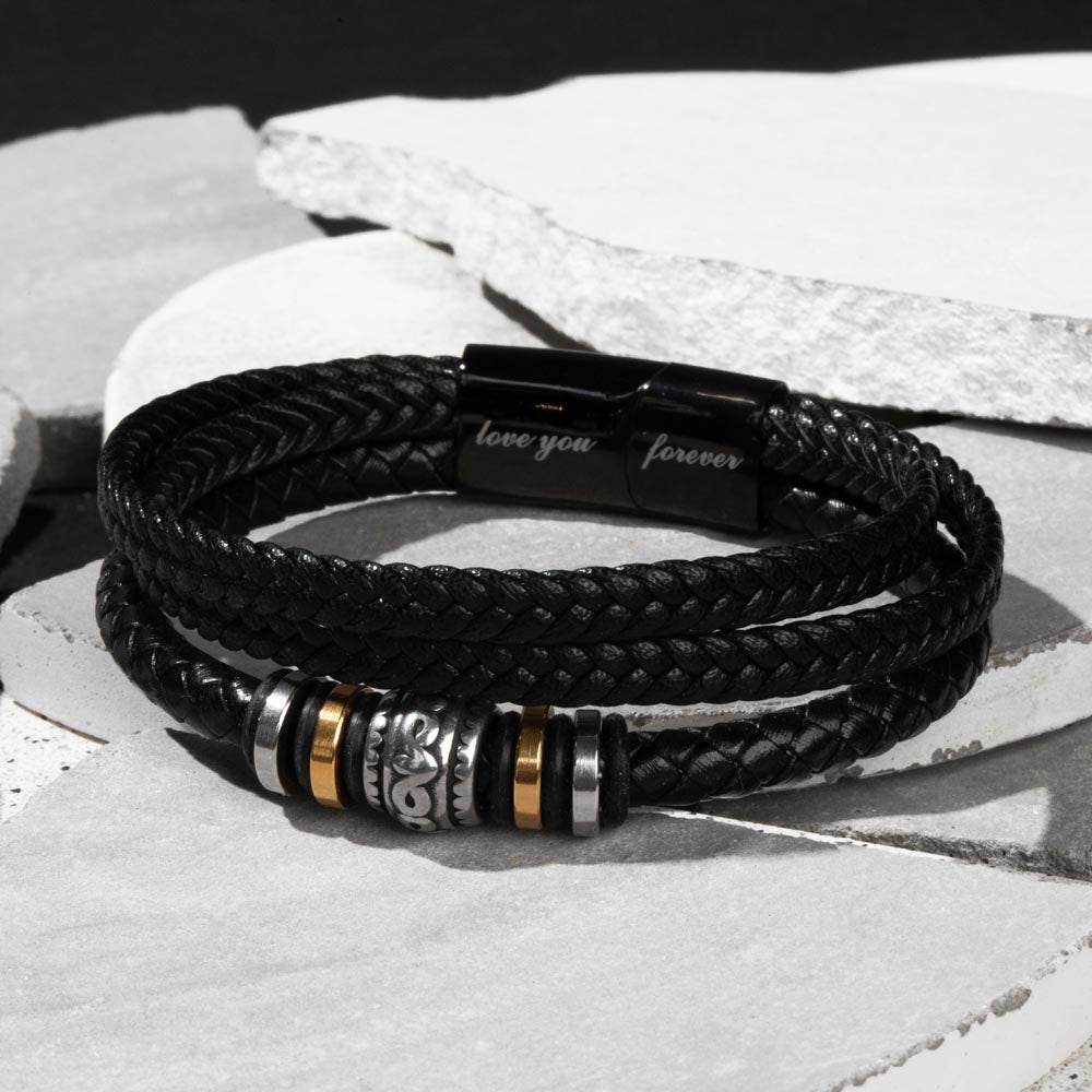 Best Dad Ever — Love You Forever Bracelet | Father's Day Gift