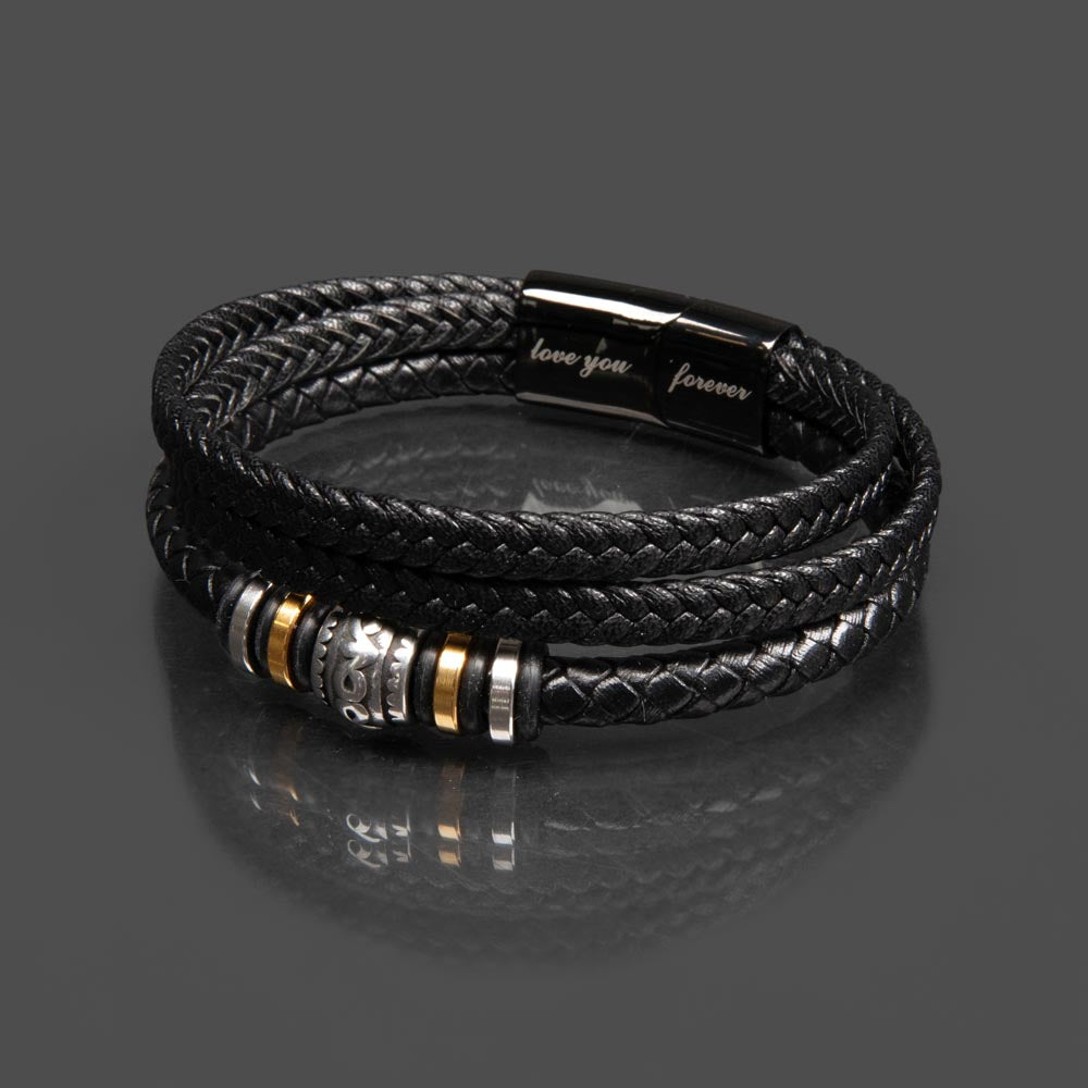 Best Dad Ever — Love You Forever Bracelet | Father's Day Gift