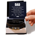 To My Dad — Love You Forever Bracelet from Daughter