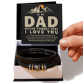 Dad Gift - Never Forget I Love You | Love You Forever Bracelet